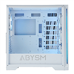 Abysm Danube Mura BX300 ARGB  Caja Cristal Templado Blanca