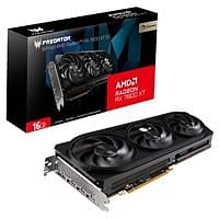 Acer Predator Radeon RX 7800 XT BiFrost OC | 16GB GDDR6 | Tarjeta Gráfica AMD