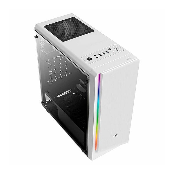 Aerocool RIFT RGB USB 30 con Ventana Blanca  Caja