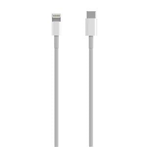 Aisens  Cable Lightning a USB tipo C blanco 2 metros
