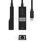 Aisens A1060765 USB TipoC a RJ45 Ethernet 1000Mbps  Adaptador USB