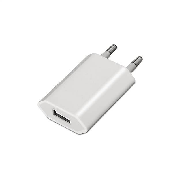 Aisens  Mini cargador USB 5V 1A Blanco