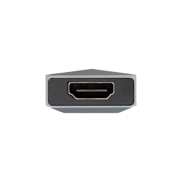 Aisens ASUC4P002GR  Adaptador HUB USBC Dock 4 en 1 USBC a HDMI 2xUSB 1xPD