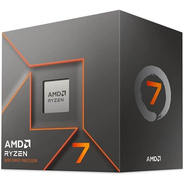 AMD Ryzen 7 8700F 5GHZ   Procesador 8 núcleos AM5 TRAY