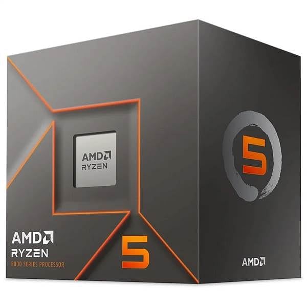 AMD Ryzen 5 8400F 470GHZ   Procesador 6 núcleos AM5 TRAY