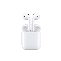 Apple AirPods v2 con estuche carga inalámbrica - Auriculares