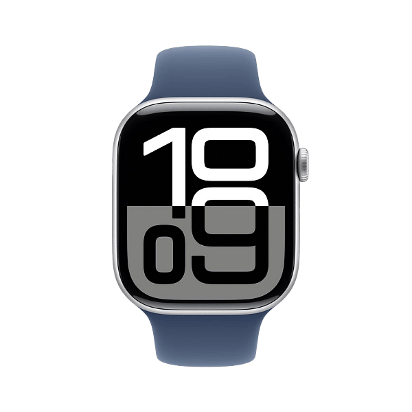 Apple Watch Series 10  Reloj inteligente 46mm GPS Cellular Caja de Aluminio Correa Deportiva Azul Denim Talla ML