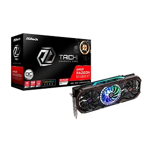 Asrock Radeon RX6800 XT OC TaiChi X 16GB GDDR6  Tarjeta Gráfica AMD