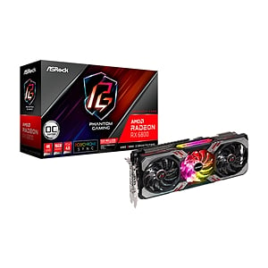 Asrock Radeon RX6800 OC Phantom Gaming D 16GB GDDR6  Tarjeta Gráfica AMD