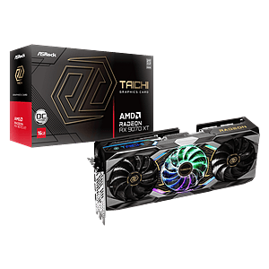Asrock Radeon RX 9070 XT Taichi OC Gaming 16GB GDDR6 RDNA4  Tarjeta Gráfica AMD