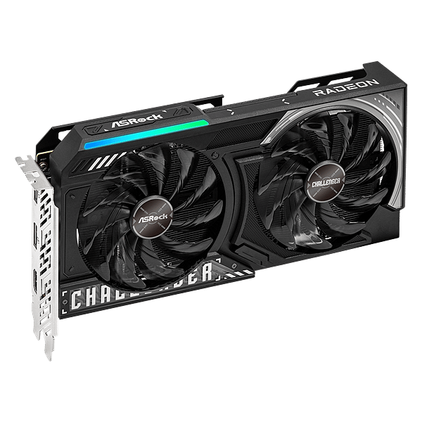 Asrock Radeon RX 9060 XT Challenger OC 8GB GDDR6 RDNA4  Tarjeta Gráfica AMD