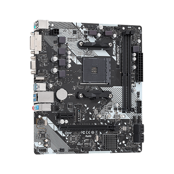 Asrock B450MHDV R40  Placa Base AM4