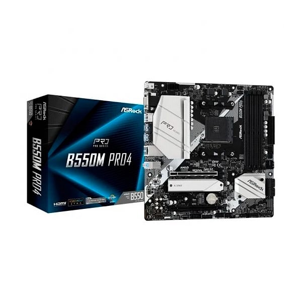 Asrock B550M Pro4 MATX  Placa Base AM4