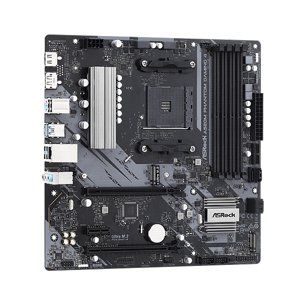 Asrock A520M Phantom Gaming  DDR4  MicroATX  Placa Base AM4