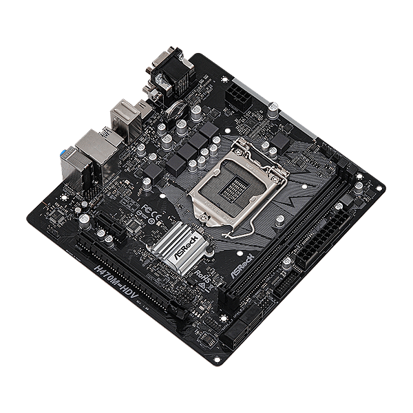 Asrock H470MHDV  Placa Base Intel 1200