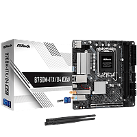 Asrock B760M-ITX / WiFi AX / DDR4 / Mini ITX - Placa Base Intel 1700
