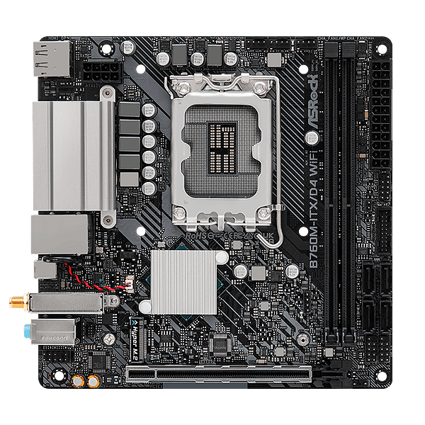 Asrock B760MITX  WiFi AX  DDR4  Mini ITX  Placa Base Intel 1700