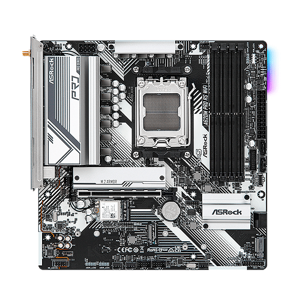 Asrock A620M Pro RS  DDR5  MicroATX  WiFi  Placa Base AM5