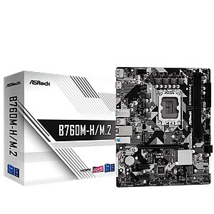 Asrock B760MHM2  DDR5  Micro ATX  Placa Base Intel 1700