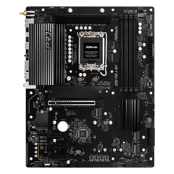 Asrock Z890 ProA  WiFi 7  DDR5  ATX  Placa Base Intel Socket 1851