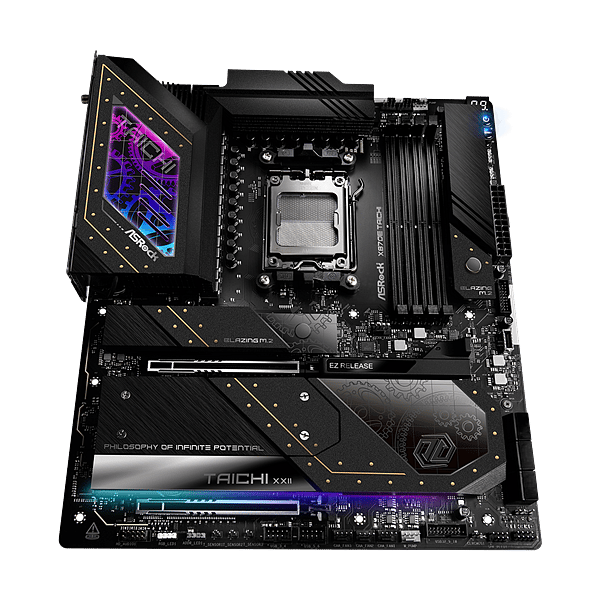 Asrock X870E Taichi  WiFi 7 Bluetooth 54  DDR5  ATX  Placa Base AM5