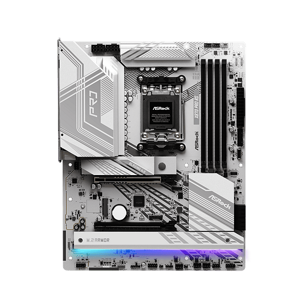 Asrock X870 Pro RS  DDR5  ATX  Blanca  Placa Base AM5