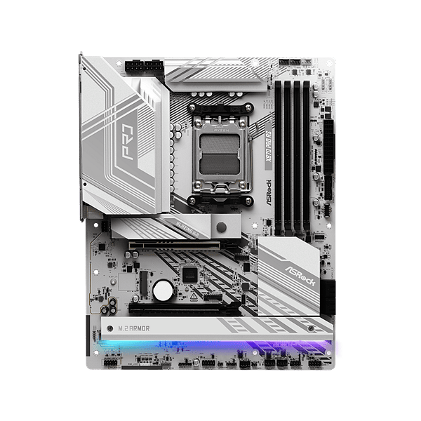 Asrock X870 Pro RS  DDR5  ATX  Blanca  Placa Base AM5