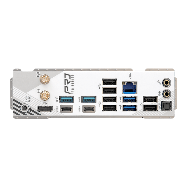 Asrock X870 Pro RS  WiFi 7 Bluetooth 54  DDR5  ATX  Blanca  Placa Base AM5