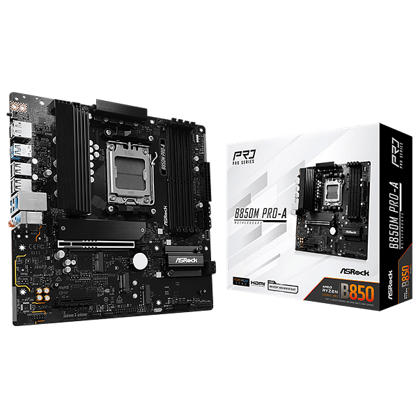 Asrock B850M ProA  DDR5  MicroATX  Placa Base AM5