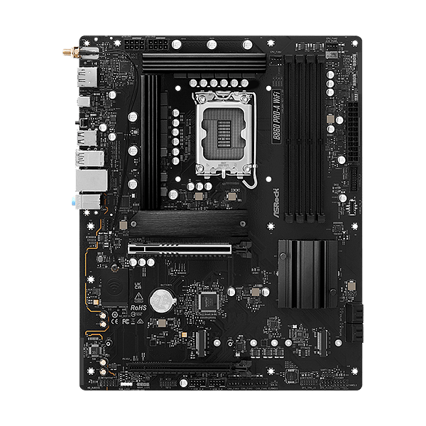 Asrock B860 ProA  WiFi 6E Bluetooth 53  DDR5  ATX  Placa Base Intel 1851