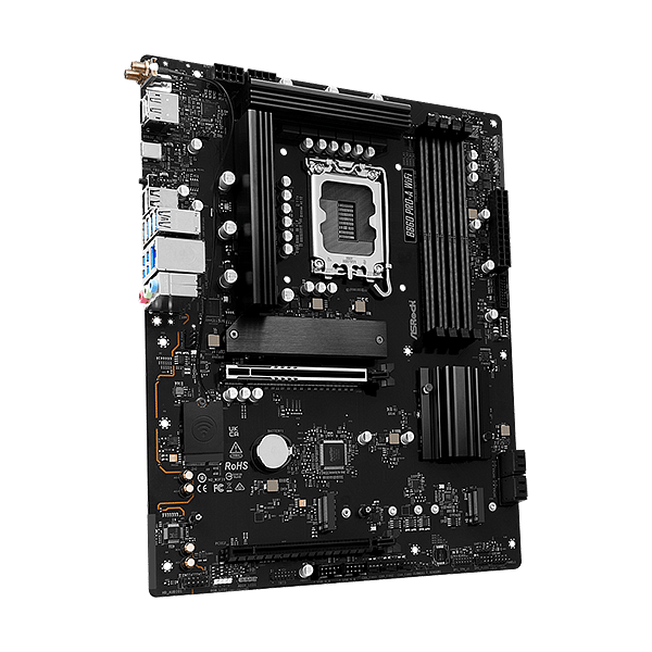 Asrock B860 ProA  WiFi 6E Bluetooth 53  DDR5  ATX  Placa Base Intel 1851