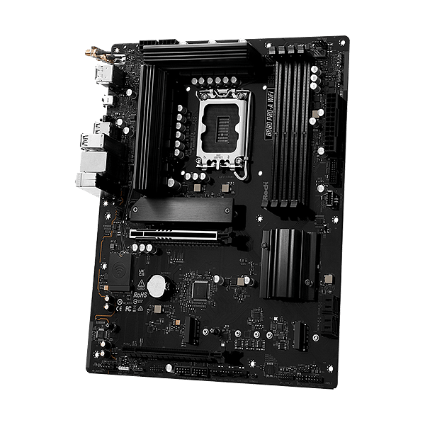 Asrock B860 ProA  WiFi 6E Bluetooth 53  DDR5  ATX  Placa Base Intel 1851