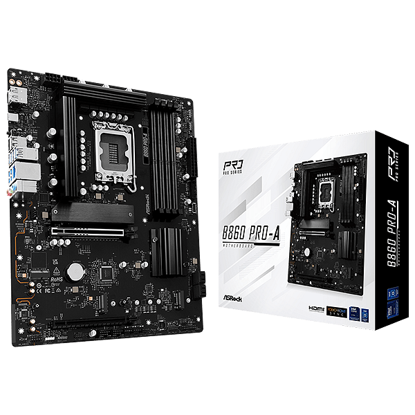 Asrock B860 ProA  DDR5  ATX  Placa Base Intel 1851