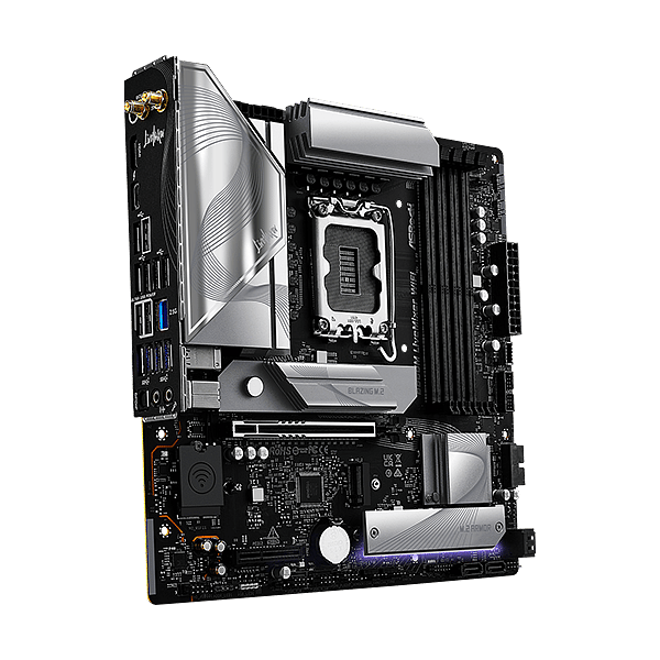 Asrock B860M LiveMixer  WiFi 6E Bluetooth 53  DDR5  MicroATX  Placa Base Intel 1851