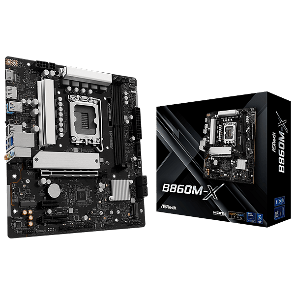 Asrock B860MX  DDR5  MicroATX  Placa Base Intel 1851