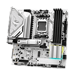 Asrock B850M Steel Legend  WiFi 7 Bluetooth 54  DDR5  MicroATX  Placa Base AM5