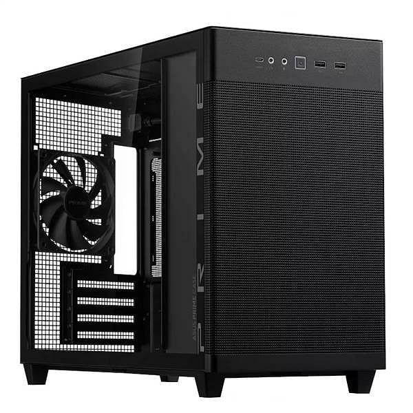 Asus Prime AP201  Caja Micro ATX Cristal Templado