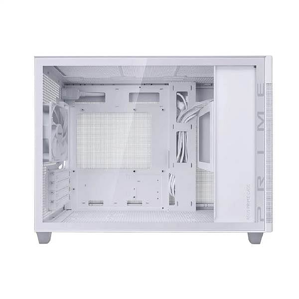 Asus Prime AP201  Caja Micro ATX Cristal Templado Blanca