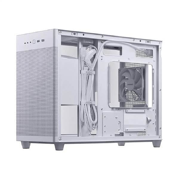 Asus Prime AP201  Caja Micro ATX Cristal Templado Blanca