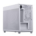 Asus Prime AP201  Caja Micro ATX Cristal Templado Blanca