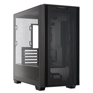 Asus A21 Mesh Negra  Caja MATX Cristal Templado