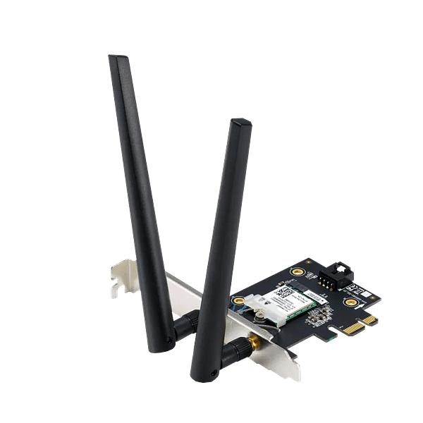 Asus PCEBE6500  Adaptador Wifi PCIe WiFi 7 TriBanda Bluetooth 54