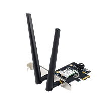 Asus PCE-BE6500 | Adaptador Wifi PCIe WiFi 7 TriBanda Bluetooth 5.4