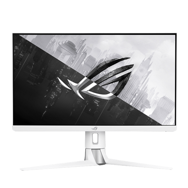 ASUS ROG Strix XG27AQW Monitor 27 1440p Fast IPS 170Hz HDMI 1ms GSync Compatible DisplayHDR 400 White