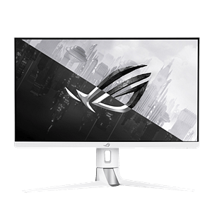 ASUS ROG Strix XG27AQW Monitor 27 1440p Fast IPS 170Hz HDMI 1ms GSync Compatible DisplayHDR 400 White