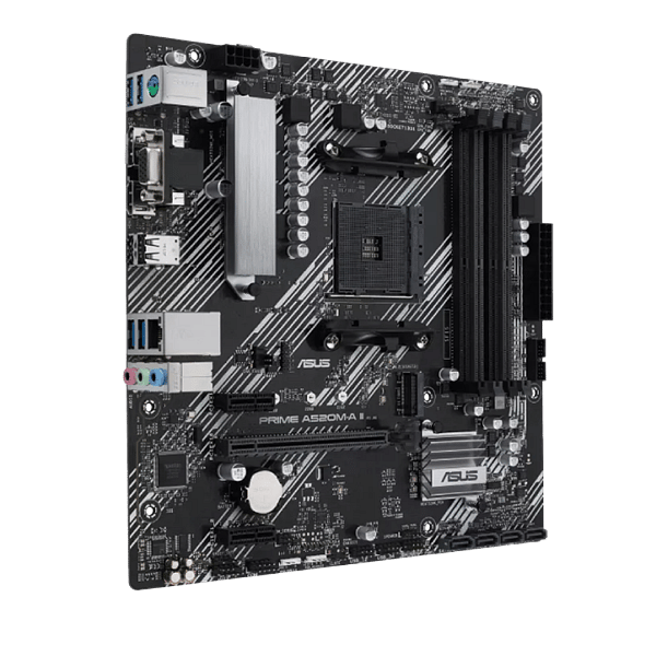 Asus Prime A520MA II CSM  DDR4  MicroATX  Placa Base AM4