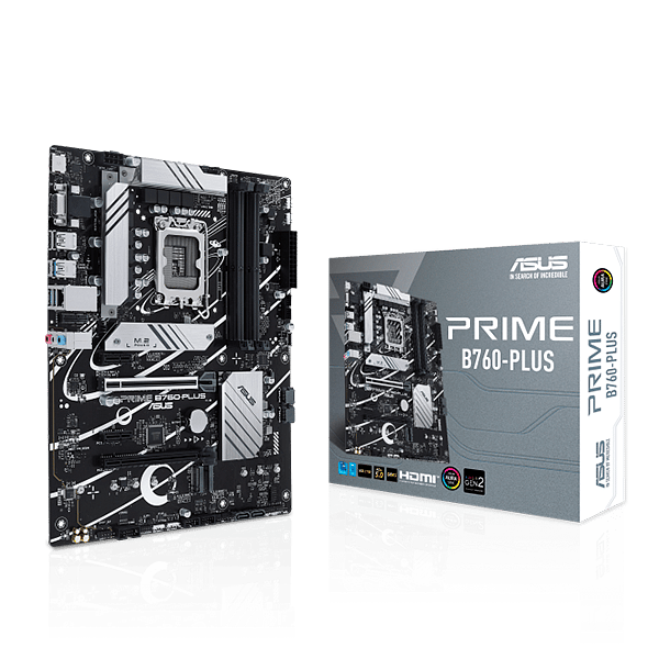 Asus Prime B760Plus  DDR5  ATX  Placa Base Intel 1700