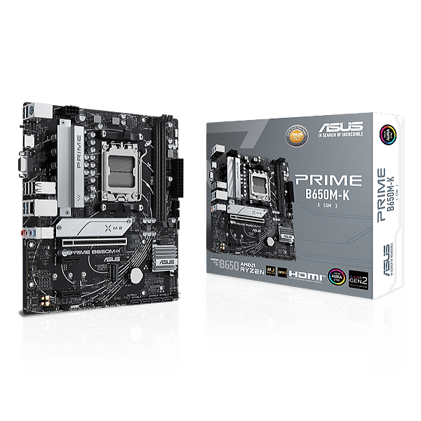 Asus Prime B650MK  DDR5  MicroATX  Placa Base AM5