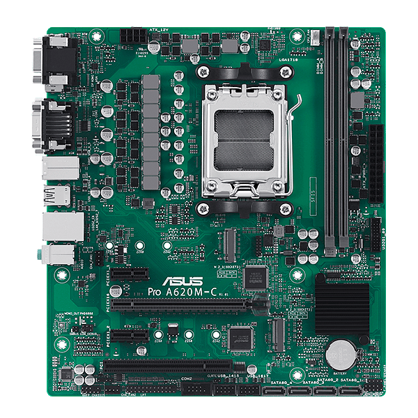 Asus Pro A620MCCSM  DDR5  MicroATX  Placa Base AM5