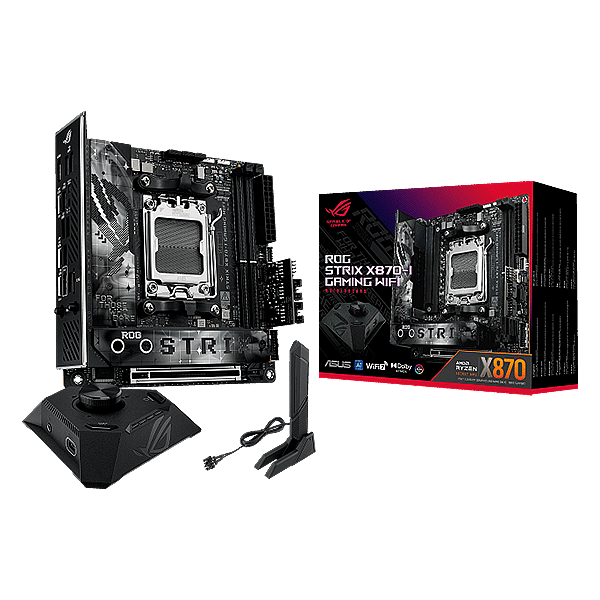 Asus ROG Strix X870I  Gaming  WiFi 7  Bluetooth  DDR5  PCIe 50  ATX  Placa Base AM5